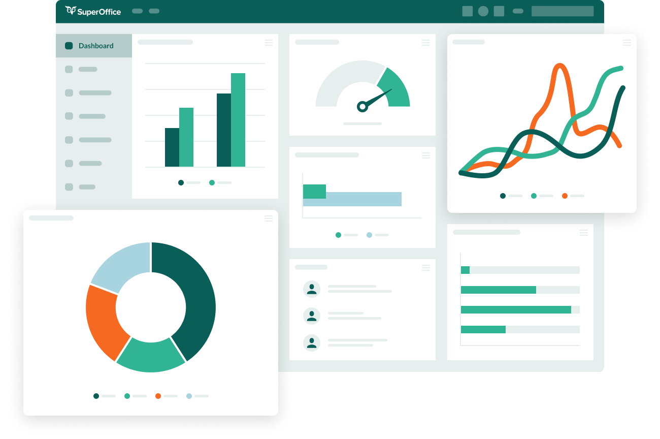 Dashboard with highlights